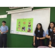 Exposición oral de Inglés alumnos 2do año turno tarde